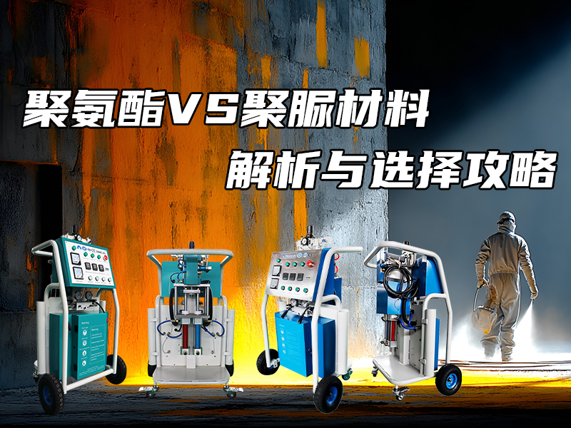 喷涂机 + 聚氨酯 / 聚脲：解锁建筑保温与防水工程新方案
