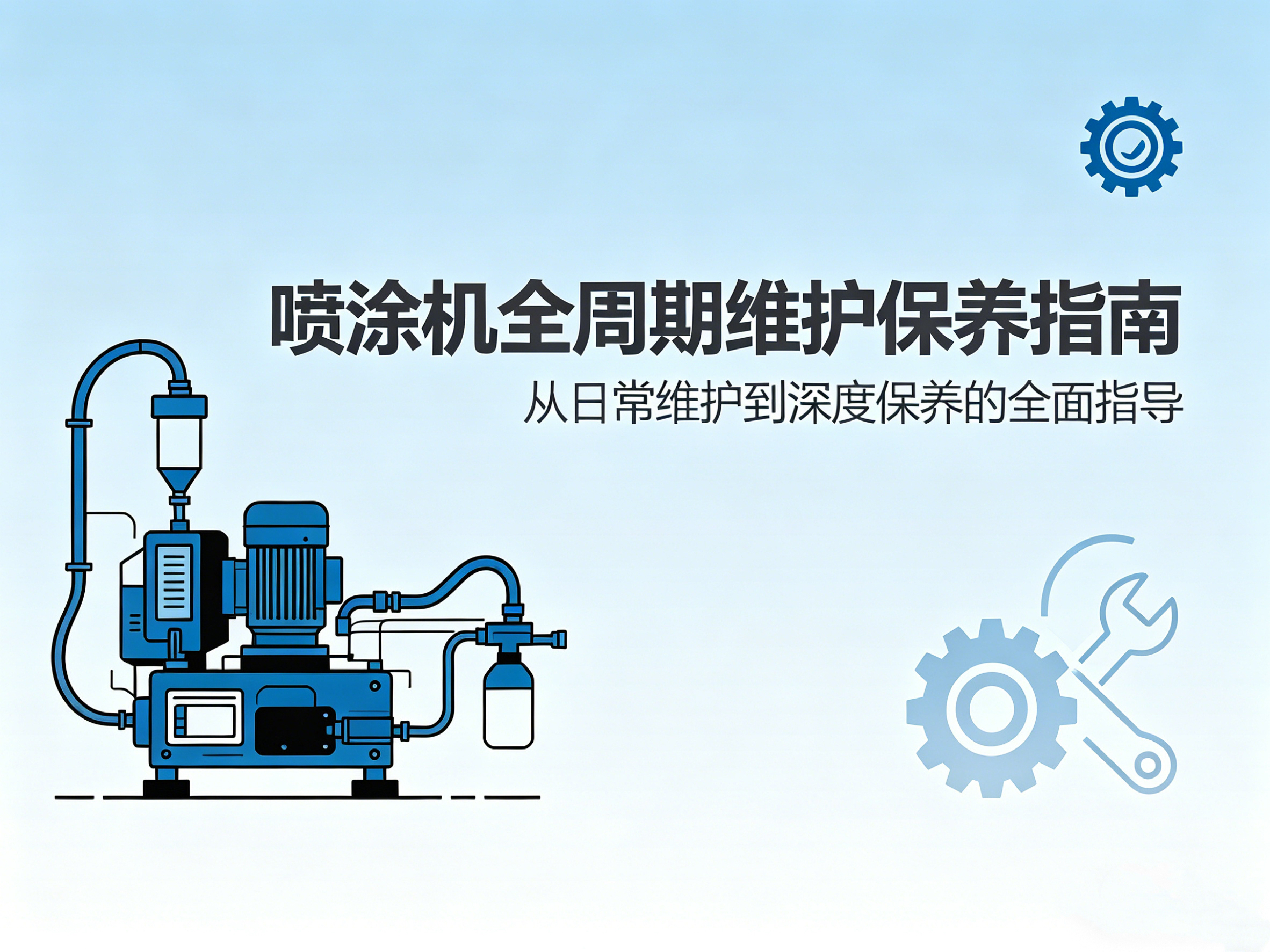 喷涂机全周期维护保养指南